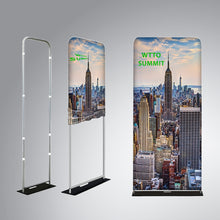 Load image into Gallery viewer, Executive Pillowcase Display frame and pull down pillowcase process