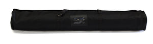 black carrying bag for standard roll up banner with straps 