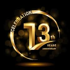 It's our 13rd Year Anniversary!