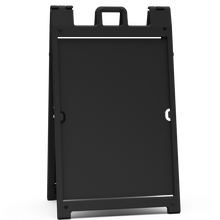 Load image into Gallery viewer, black signicade plastic a frame 