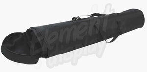 black carrying bag for double sided roll up banner stand 