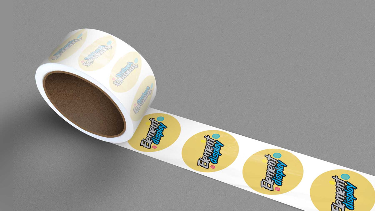Poly Roll Labels – Element Display