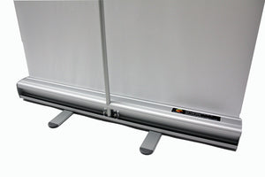 24 " Wide Standard Roll Up Banner Stand With Graphic-Roll Up Banners-Element Display