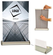 Load image into Gallery viewer, A3 Tabletop Roll Up Banner